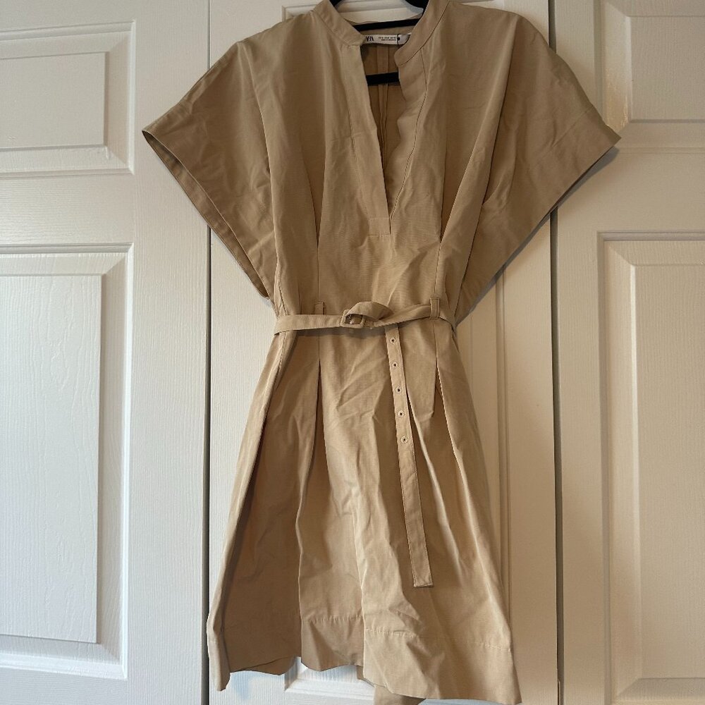 Zara Belted Short Dress